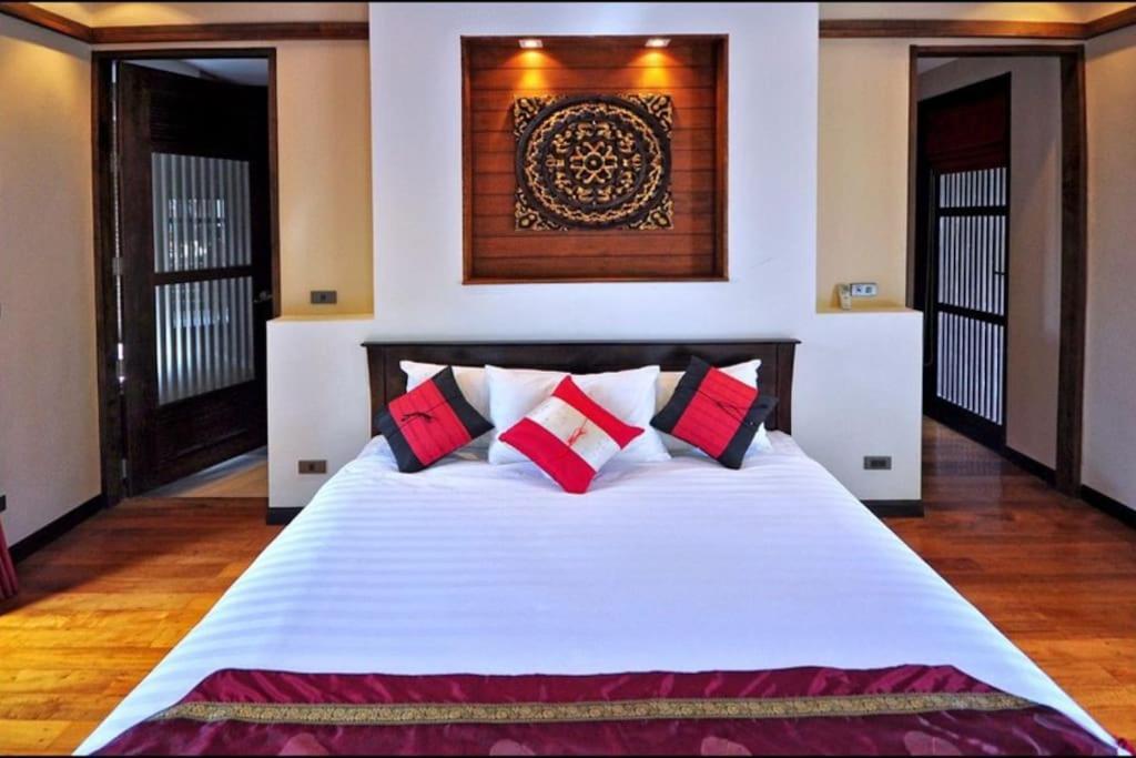 Large 4 Bed Villa Short Walk To Maenam Beach Mae Nam Beach Eksteriør billede